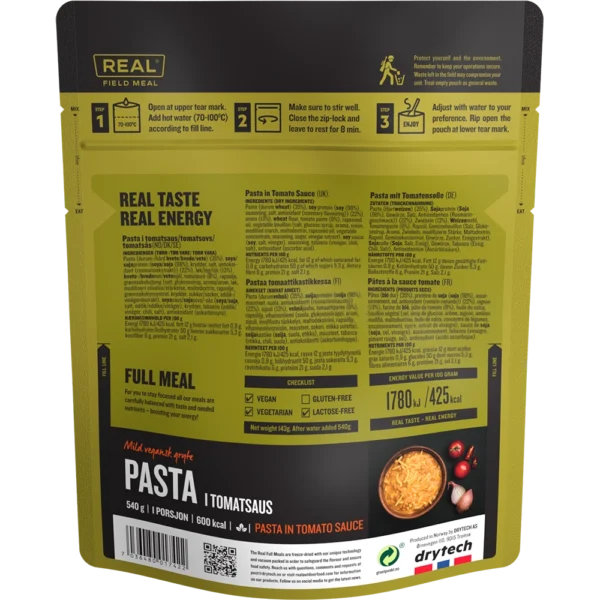 pasta in tomato sauce