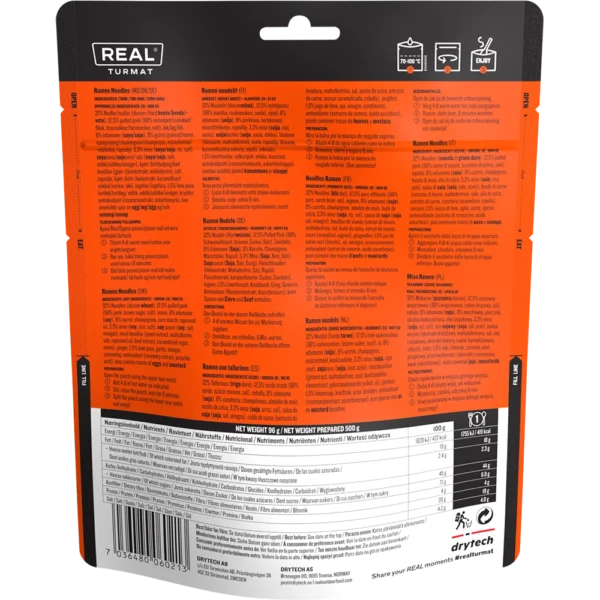 real turmat ramen noodles back