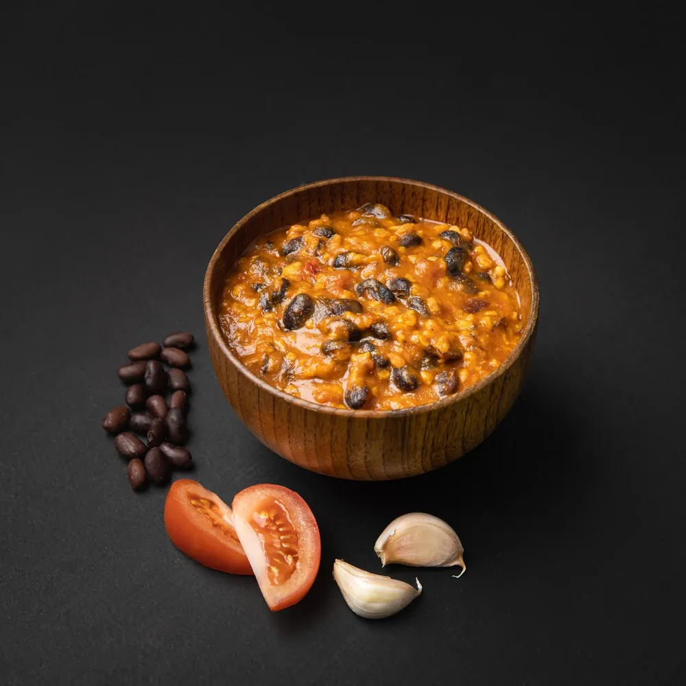 chili stew prepared