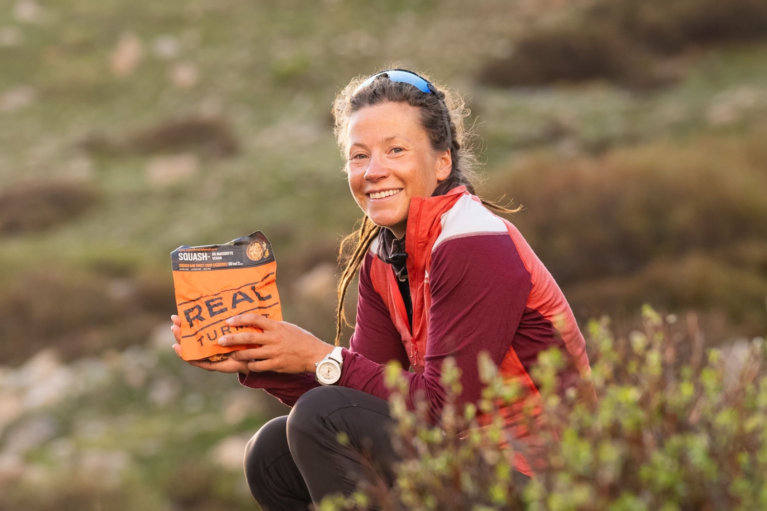 kristin harila with some real turmat