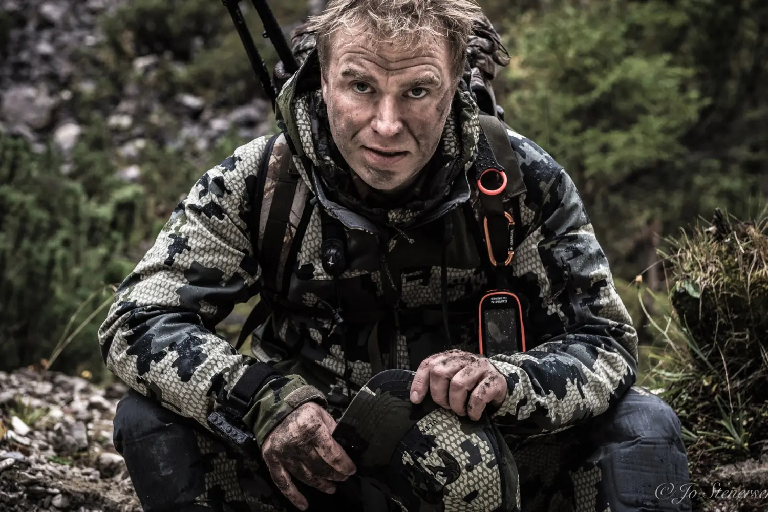 Mattias Westerlund in camo