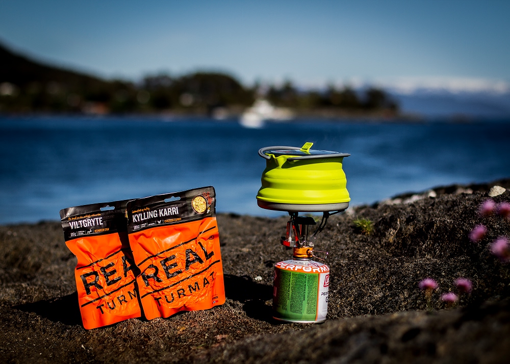 gas stove with real turmat