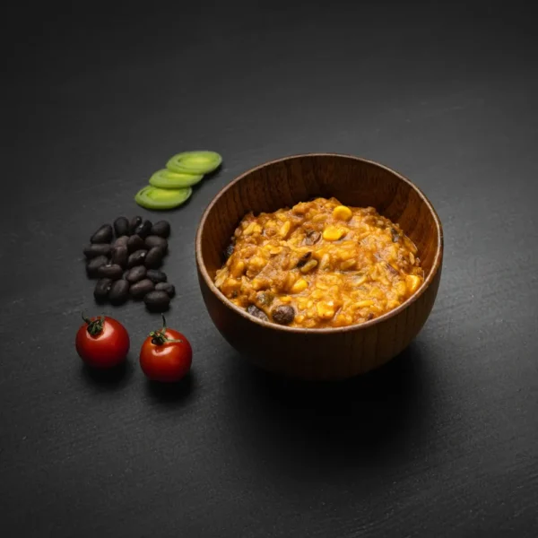 burrito bowl prepared